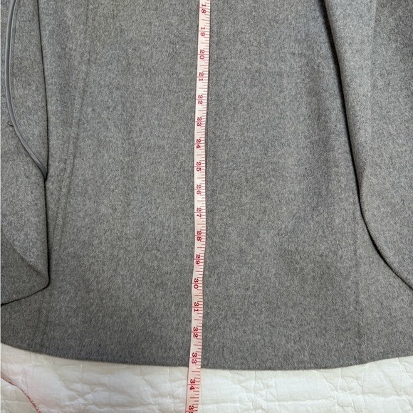 Tahari Women’s Marla Wool Caped Gray Coat Size Small - Picture 11 of 16